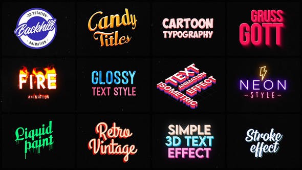 Animated Motion Titles - Download 36319220 Videohive