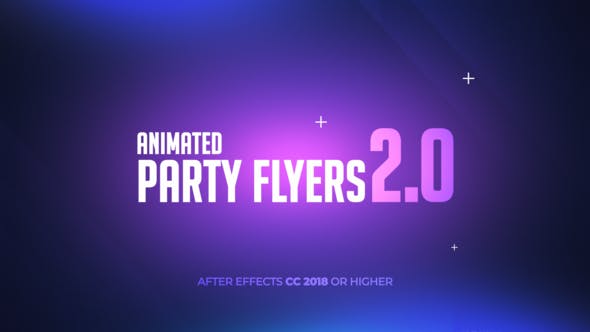 Animated Party Flyers 2.0 - 24684641 Videohive Download