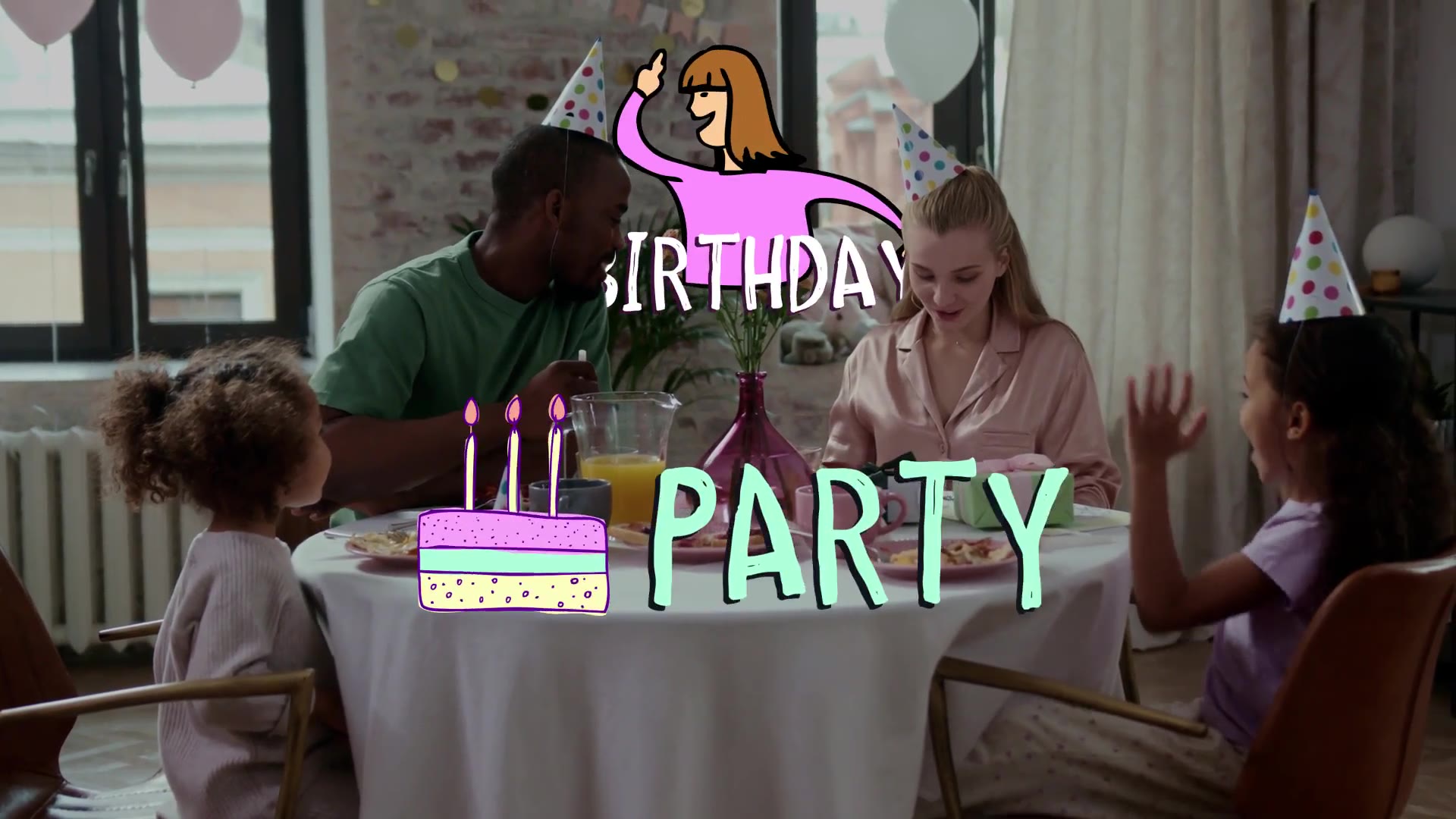 Animated Party Titles for Premiere Pro Videohive 38091568 Premiere Pro Image 4