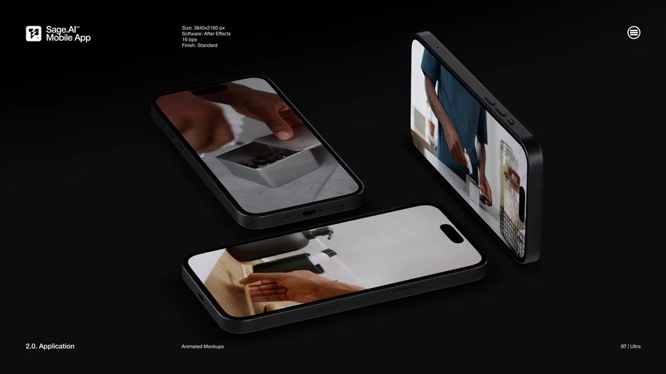Animated Phone Mockup | 15 Pro Videohive 53316726 After Effects Image 10