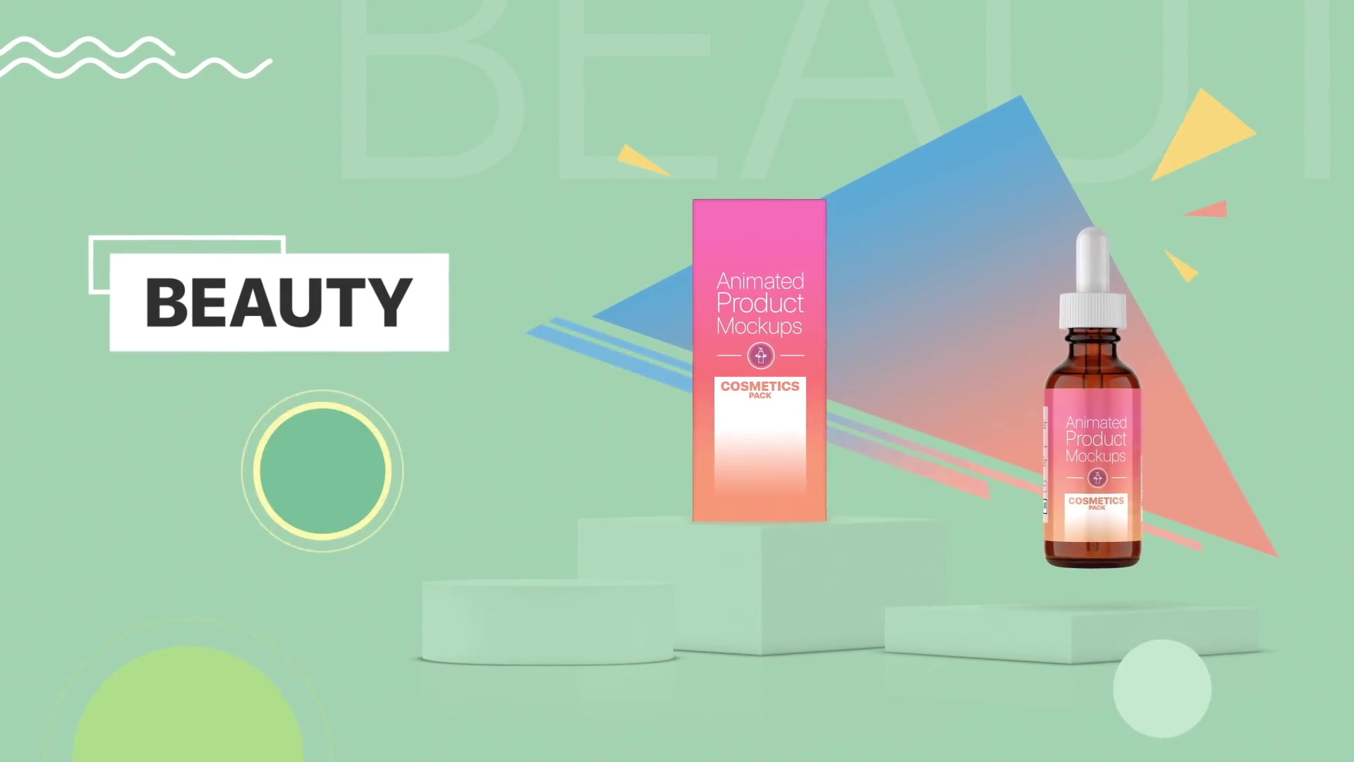 Download Animated Product Mockups Cosmetics Pack Videohive 25513188 Download Quick After Effects