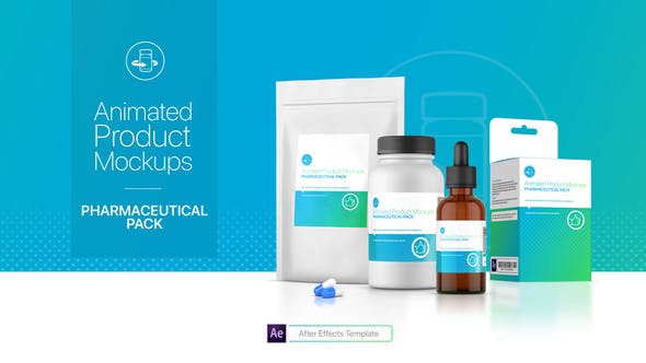 Animated Product Mockups Pharmaceutical Pack - 21507561 Videohive Download