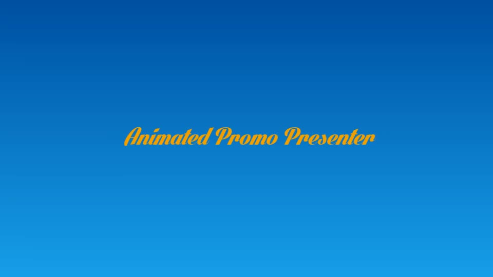 Animated Promo Presenter - Download Videohive 8128777