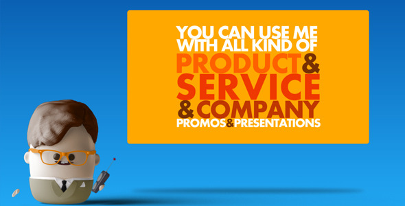 Animated Promo Presenter - Download Videohive 8128777