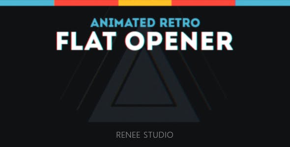 Animated Retro Flat Opener - 10509481 Videohive Download