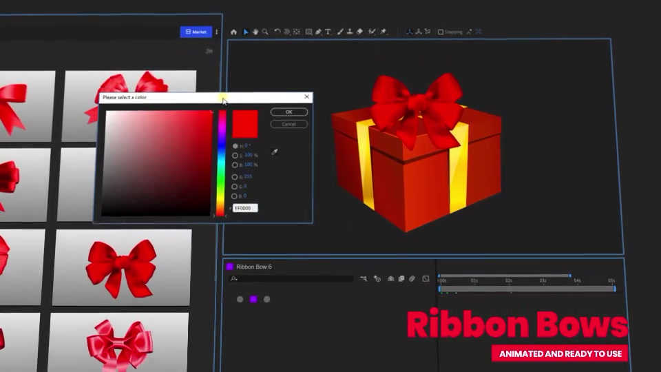 Animated Ribbons for Motion Factory Videohive 31144302 After Effects Image 4