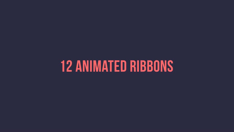 Animated Ribbons Pack Videohive 14383189 After Effects Image 1
