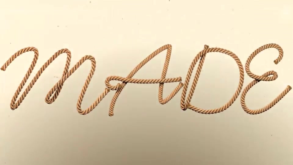 Animated Rope Text Typeface Videohive 12576250 After Effects Image 6
