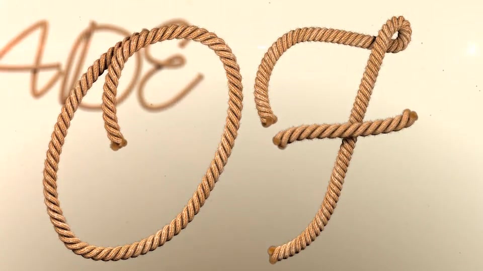 Animated Rope Text Typeface Videohive 12576250 After Effects Image 7