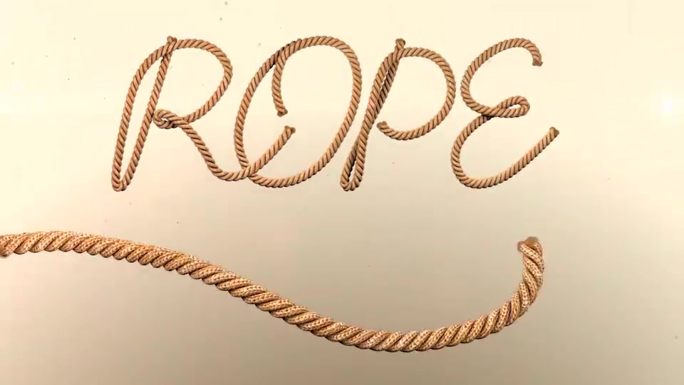 Animated Rope Text Typeface Videohive 12576250 After Effects Image 8