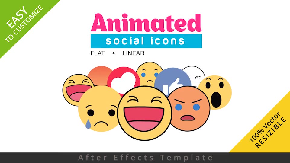Animated Social Icons Videohive 15382428 After Effects Image 2