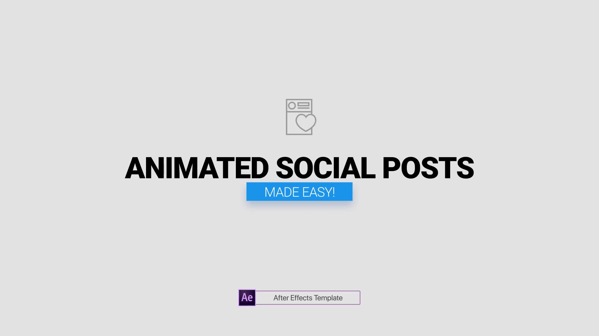 Animated Social Posts Videohive 26001764 After Effects Image 2