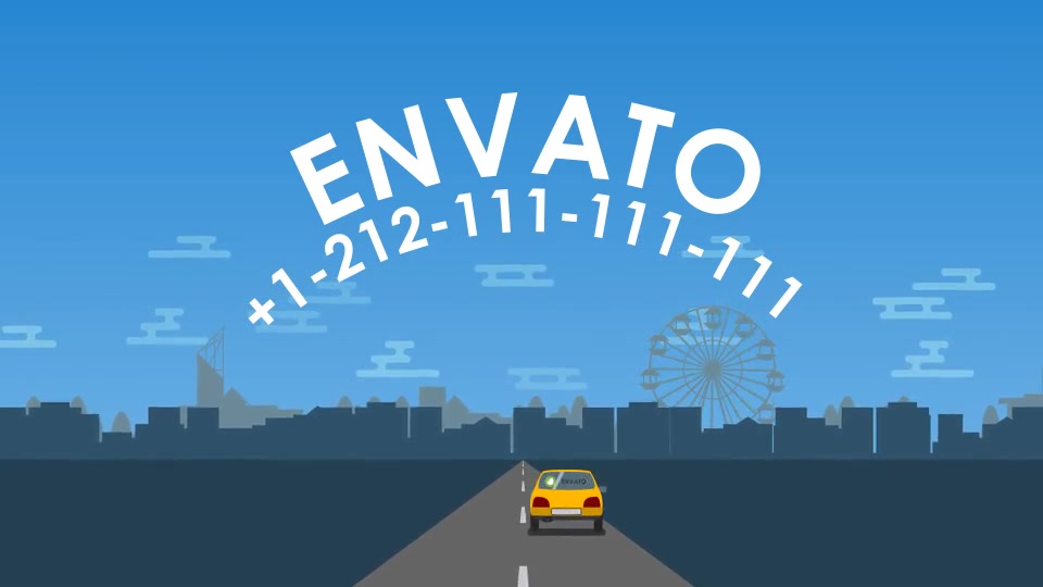Animated Taxi Opener Videohive 19549140 After Effects Image 10