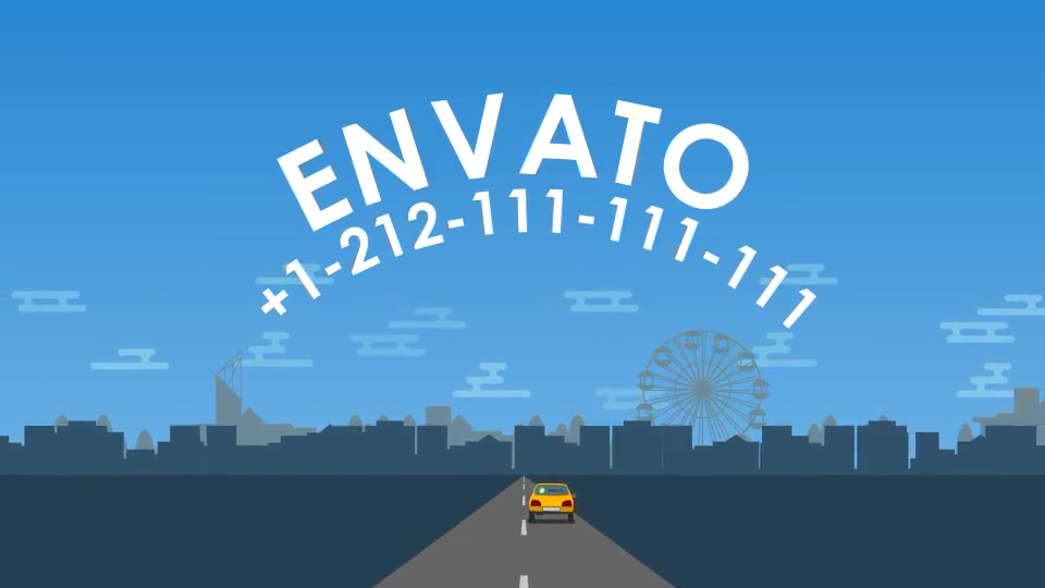 Animated Taxi Opener Videohive 19549140 After Effects Image 11