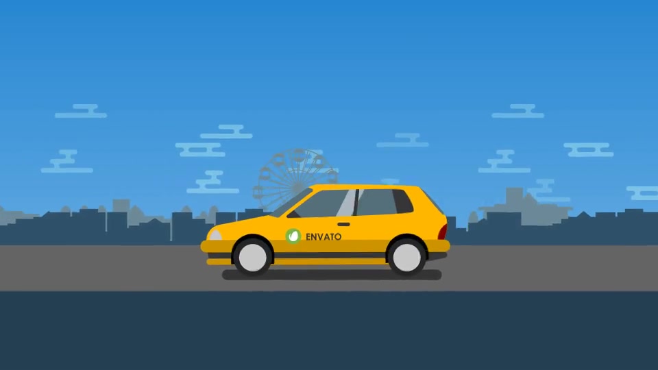 Animated Taxi Opener Videohive 19549140 After Effects Image 6