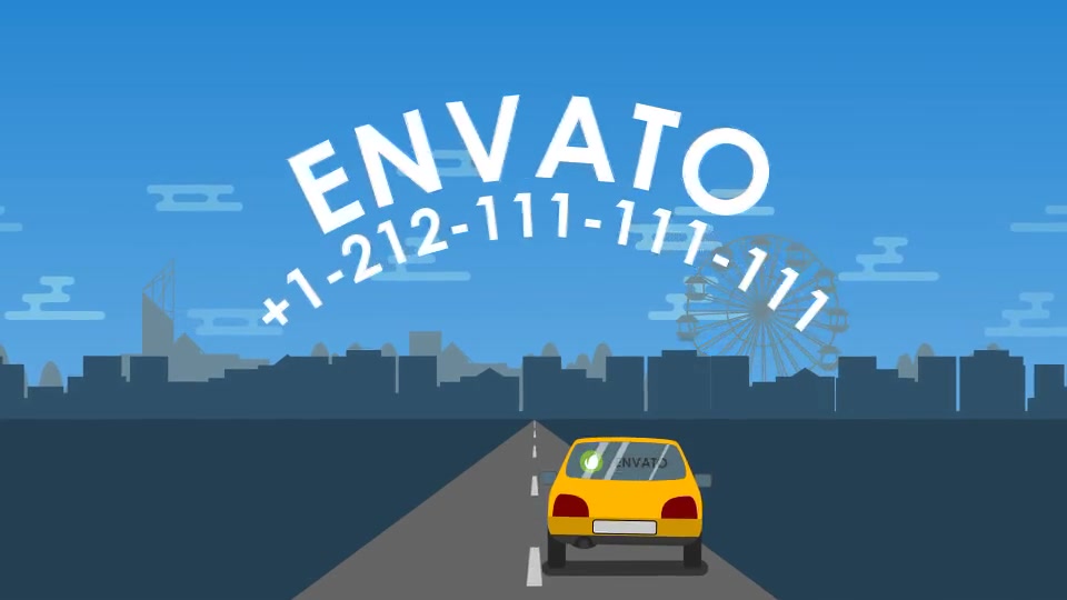 Animated Taxi Opener Videohive 19549140 After Effects Image 7