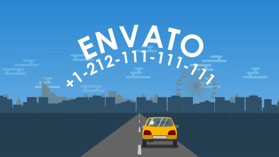 Animated Taxi Opener Videohive 19549140 After Effects Image 8