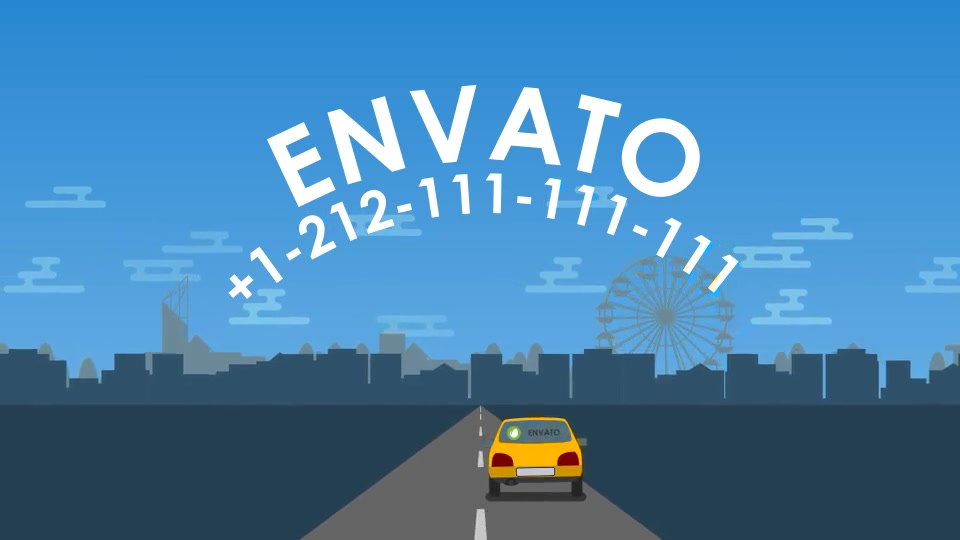 Animated Taxi Opener Videohive 19549140 After Effects Image 9