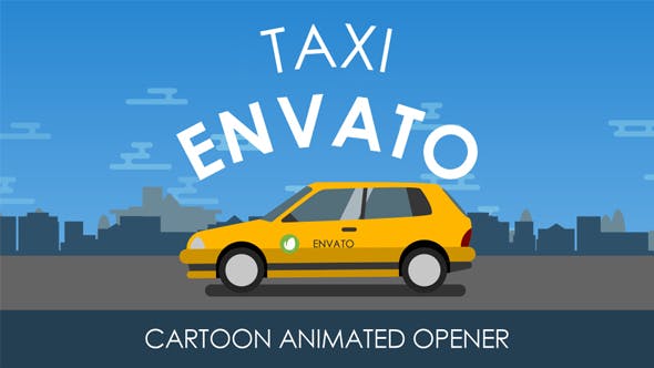 Animated Taxi Opener - 19549140 Download Videohive