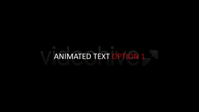 Animated text separate letters animation Videohive 3898839 After Effects Image 1