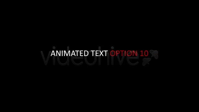 Animated text separate letters animation Videohive 3898839 After Effects Image 11