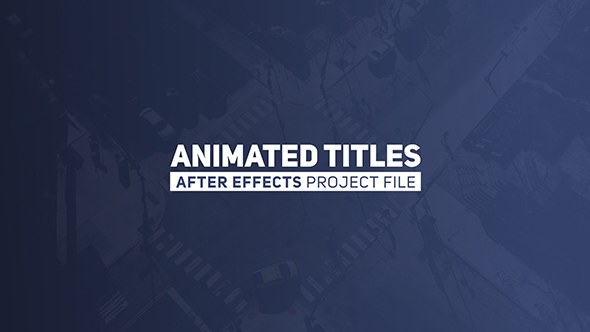 Animated Titles 2 - Download Videohive 19593837