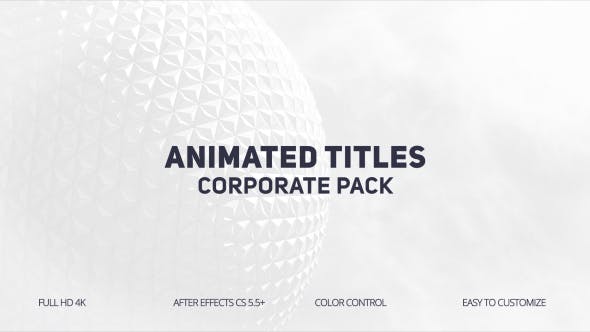 Animated Titles - 20533056 Videohive Download