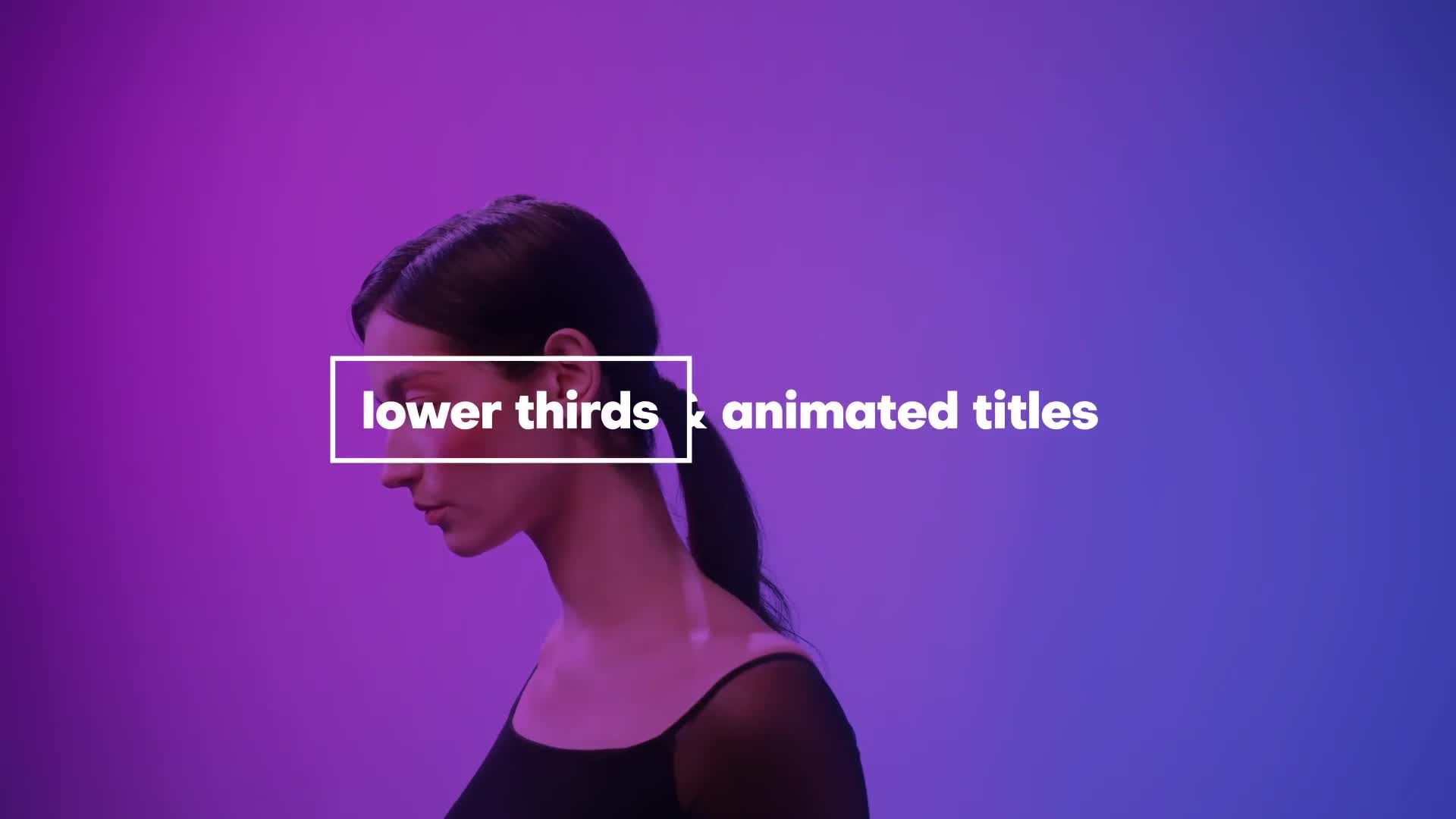 Animated Titles and Lower Thirds | for Premiere Pro Videohive 36613763 Premiere Pro Image 1