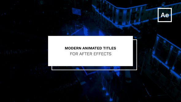 Animated Titles - Videohive 34274571 Download