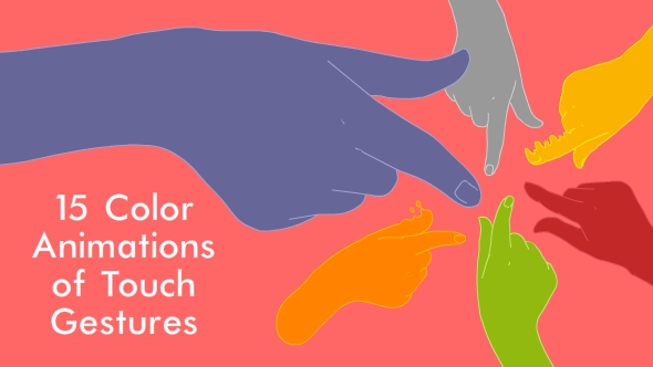 Animated Touch Gestures - Download Videohive 15454044