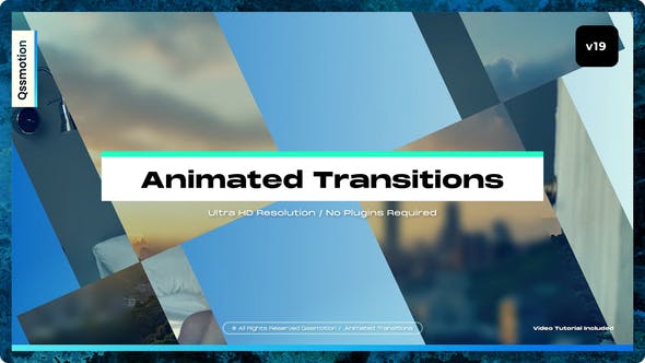 Animated Transitions - 36064958 Videohive Download