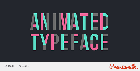 Animated Typeface - Download Videohive 19336339