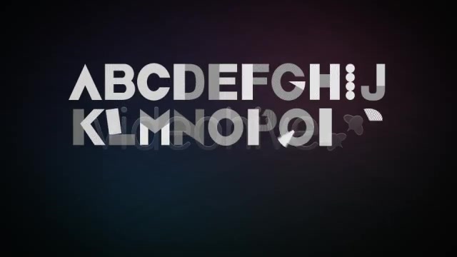Animated Typeface - Download Videohive 3100489