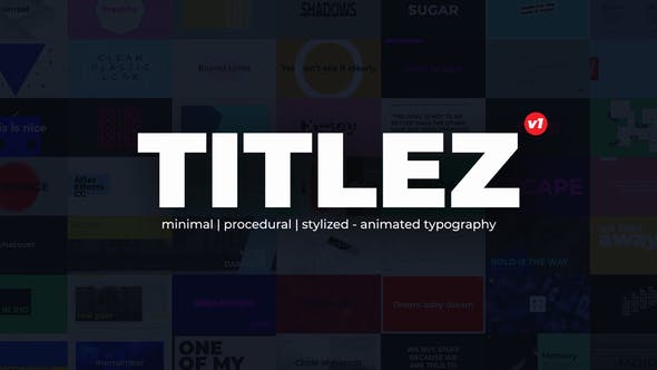 Animated Typography - 22077197 Download Videohive