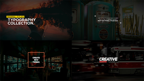 Animated Typography Pack - Download Videohive 19574198
