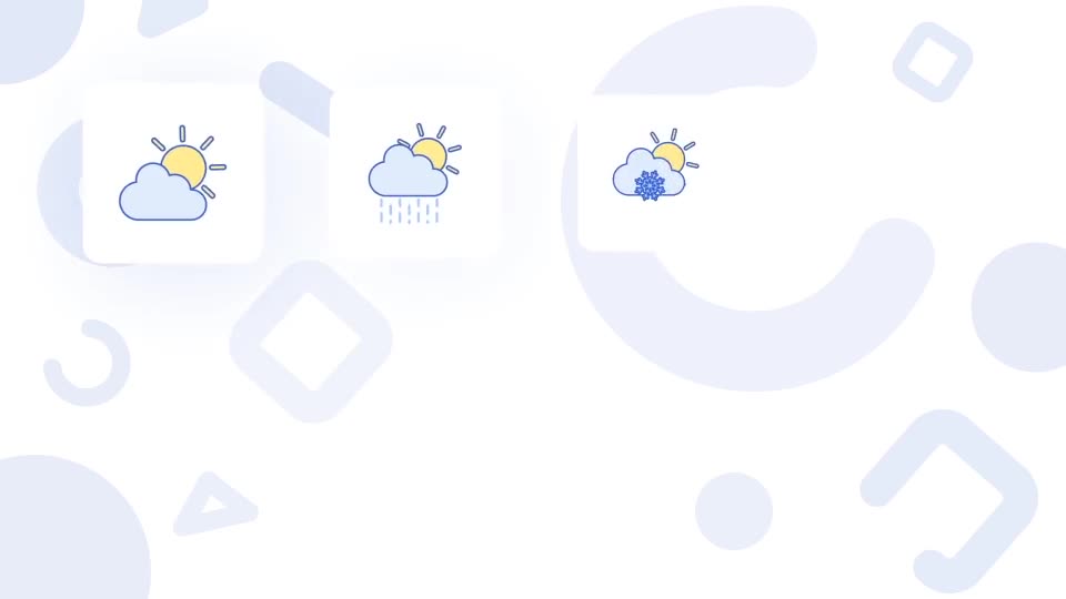 Animated Weather Icons Videohive 25901824 After Effects Image 2