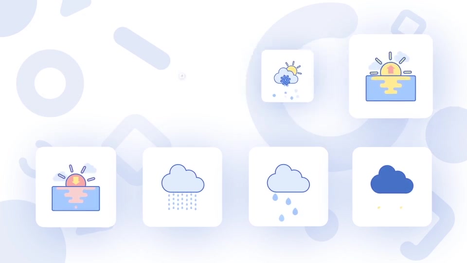 Animated Weather Icons Videohive 25901824 After Effects Image 3