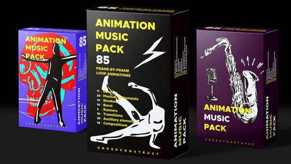 Animation music pack - Download 30486180 Videohive