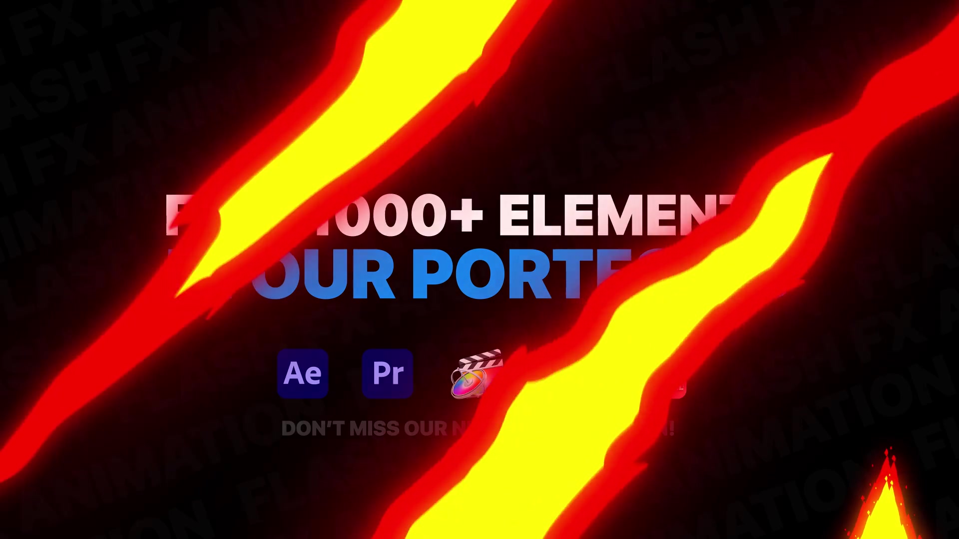 Anime Explosion Elements | Premiere Pro MOGRT Videohive 37630861 Premiere Pro Image 11