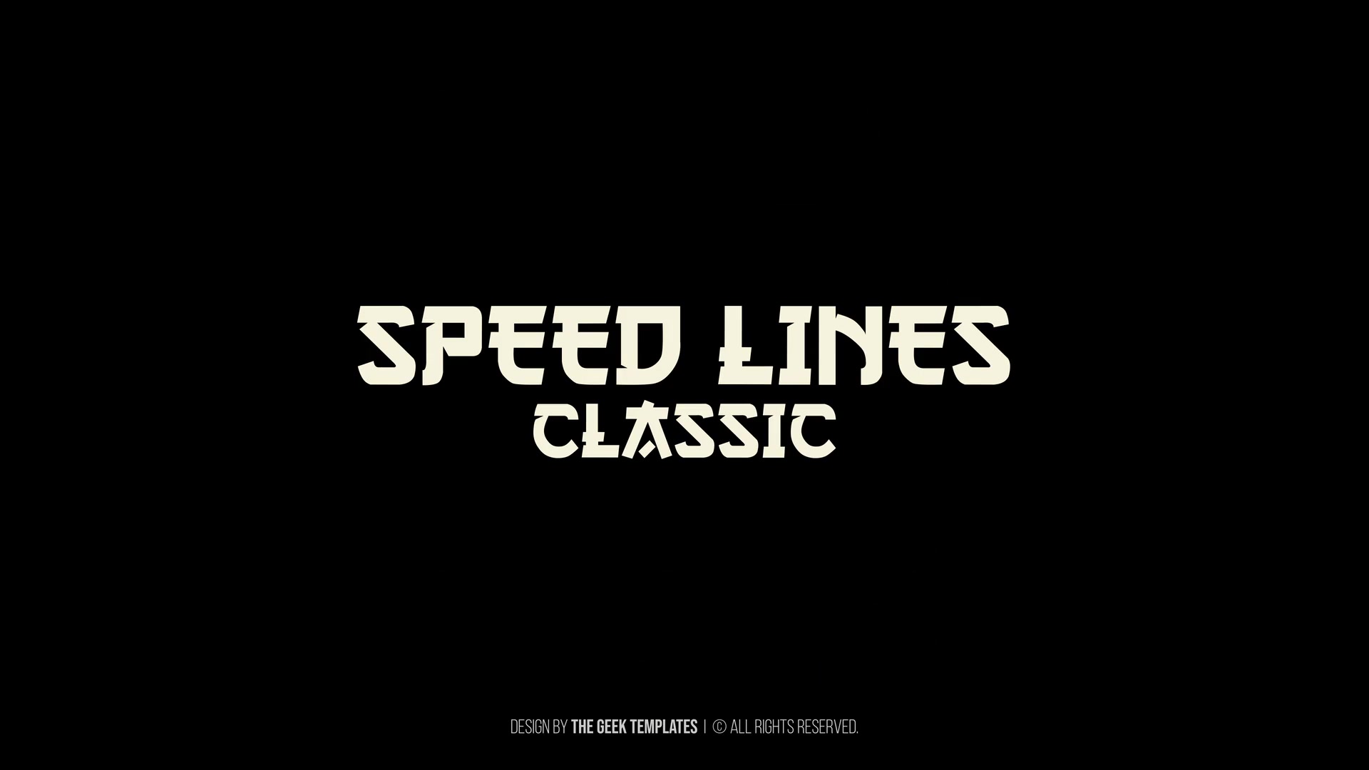 Outward Speedlines Overlay White 3 Effect | FootageCrate - Free FX Archives