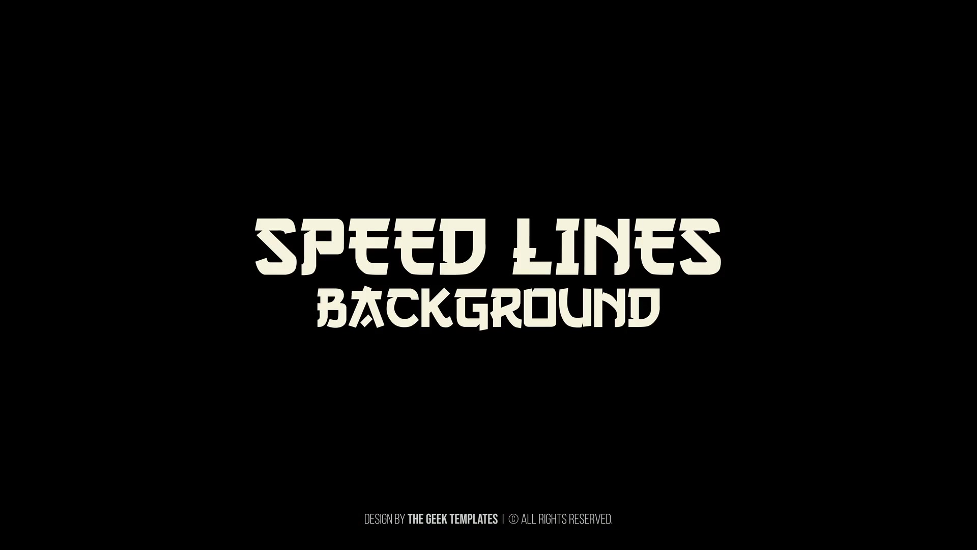 Joe Rannells - Anime Speed Lines - Blender