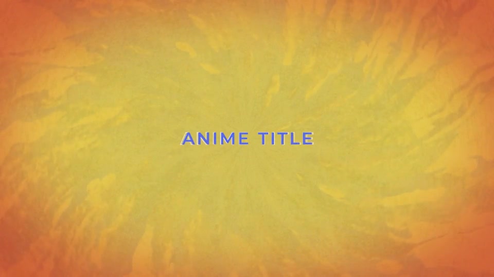 Anime Logo & Title Videohive 34869842 After Effects Image 3