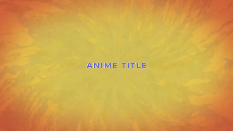 Anime Logo & Title Videohive 34869842 After Effects Image 8