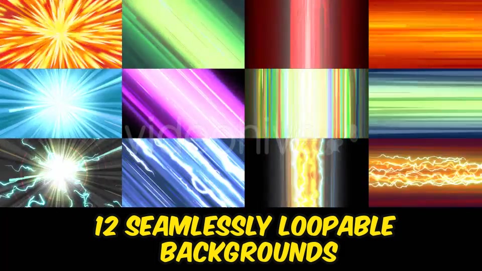 Anime Motion Lines Background Pack Videohive 9790188 Motion Graphics Image 9