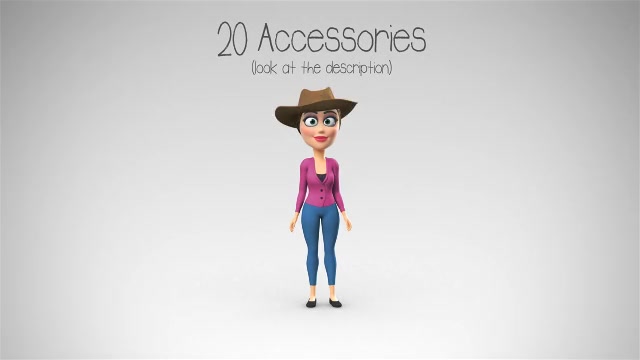 Anna Character Animation DIY Kit Videohive 16289414 After Effects Image 4