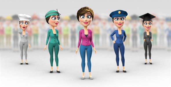Anna Character Animation DIY Kit - Download Videohive 16289414