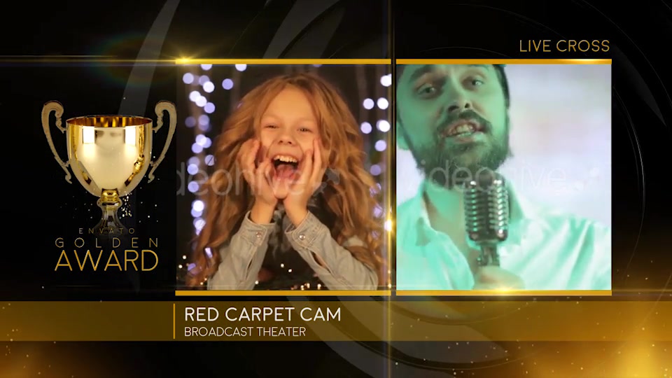 Annual Golden Award Broadcast Package Videohive 14622459 After Effects Image 10