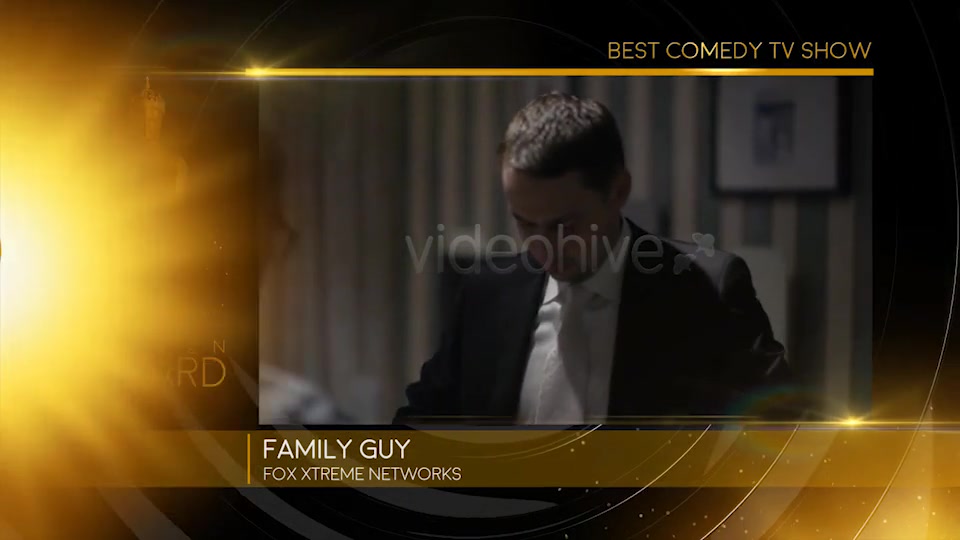 Annual Golden Award Broadcast Package Videohive 14622459 After Effects Image 7