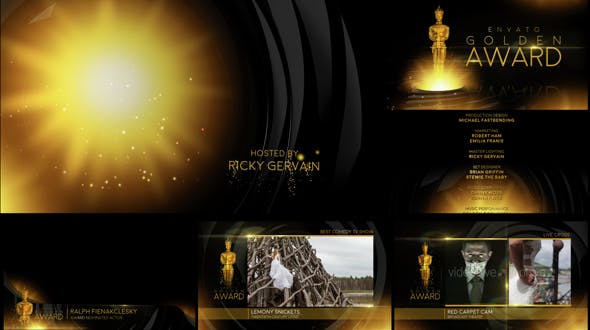 Annual Golden Award Broadcast Package - 14622459 Videohive Download