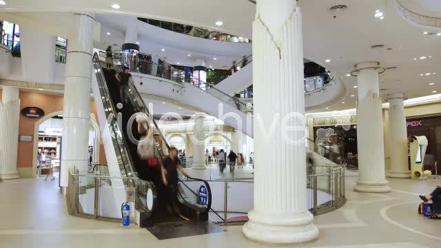Anonymous People On Escalator Timelapse  Videohive 3097474 Stock Footage Image 1
